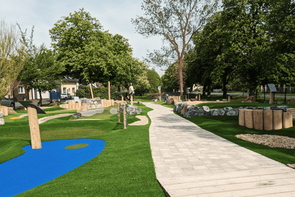 Adventure Minigolf Duisburg Weg